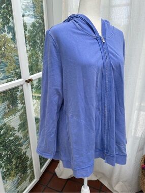 Habitat Swing A Line Weathered Hoodie Sweatshirt Size Large